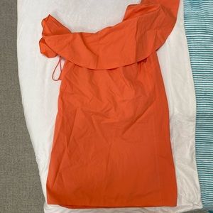 Alice + Olivia Willie Dress Tangerine